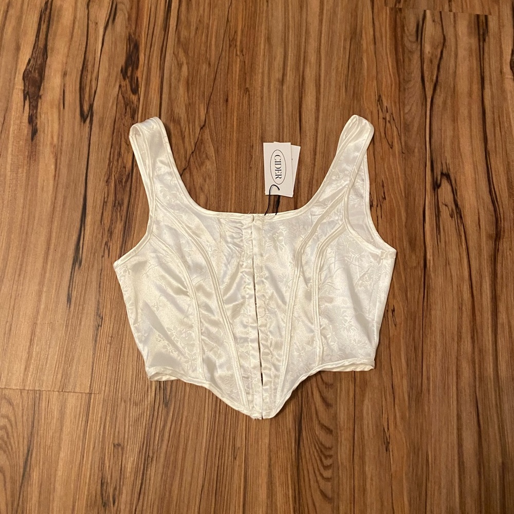 white corset